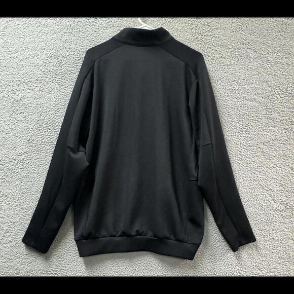 SF 49ers Jersey Jacket Mens XL Black 3/4  Zip Embroidered Baseball - Picture 2 of 12